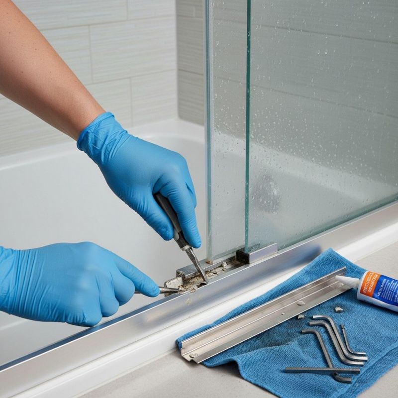Shower Door Servicing