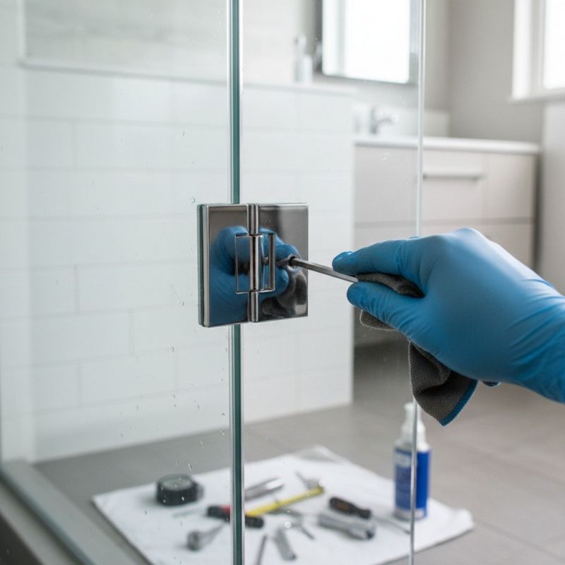 Shower Door Servicing